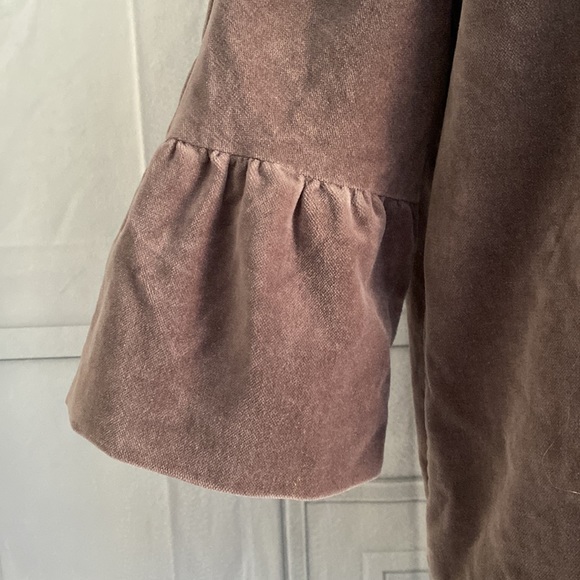 PEEK Girls Velvet Jacket Cape Size 8 - Picture 6 of 8